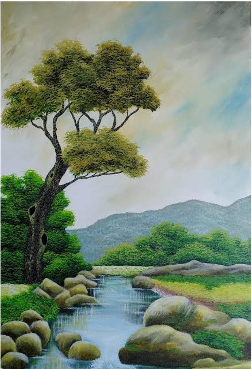 Elegant contemporary artwork